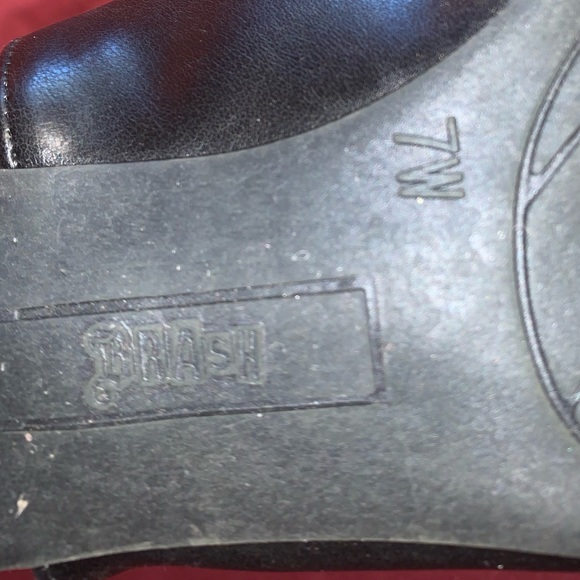 Black Open Toe Heels - Picture 2 of 6